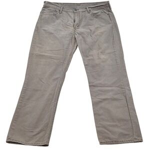 Levi‎ Strauss 514 Straight Fit Tan Mens Jeans W40 L32 *READ